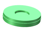 ED1501 Kuchenf&ouml;rmiger elektronischer Marker